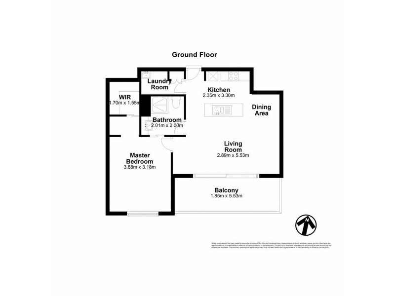 407/392 Hamilton Road, Chermside QLD 4032 Floorplan