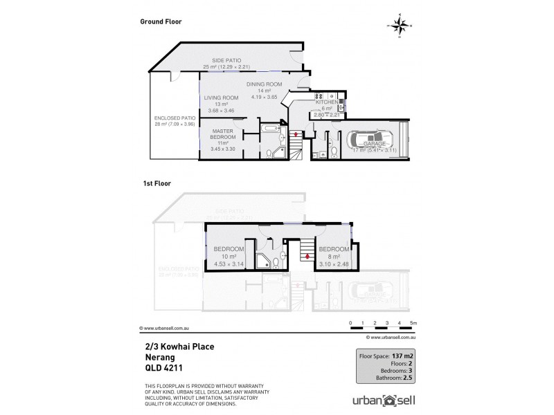 2/3 Kowhai Place, Nerang QLD 4211 Floorplan
