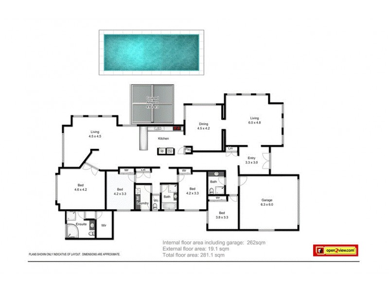 14 Rokeby Court, Nerang QLD 4211 Floorplan