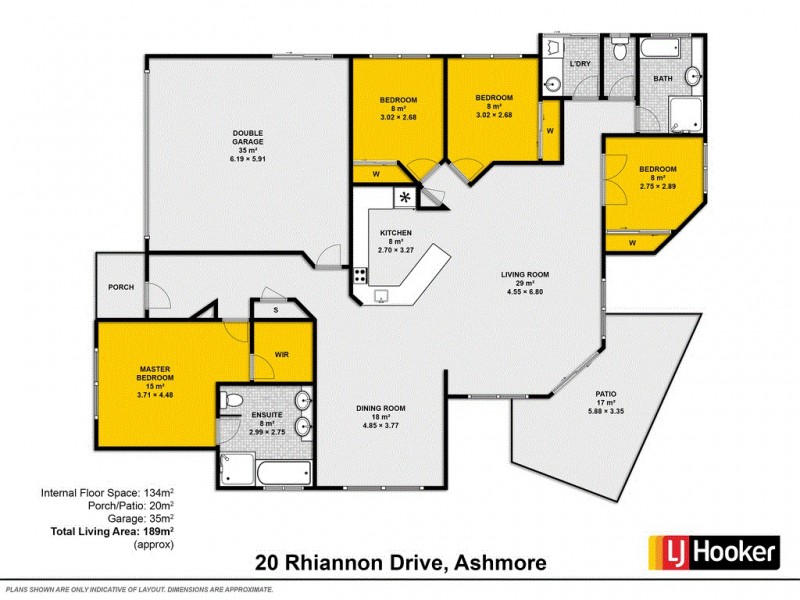 20 Rhiannon Drive, Ashmore QLD 4214 Floorplan