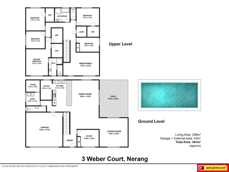 3 Weber Court, Nerang QLD 4211 Floorplan