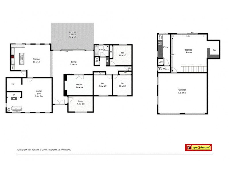 6 Capelily Street, Upper Coomera QLD 4209 Floorplan