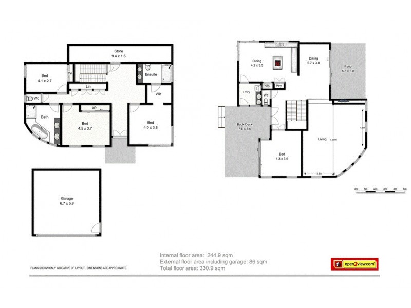 12 North Road, Lower Beechmont QLD 4211 Floorplan
