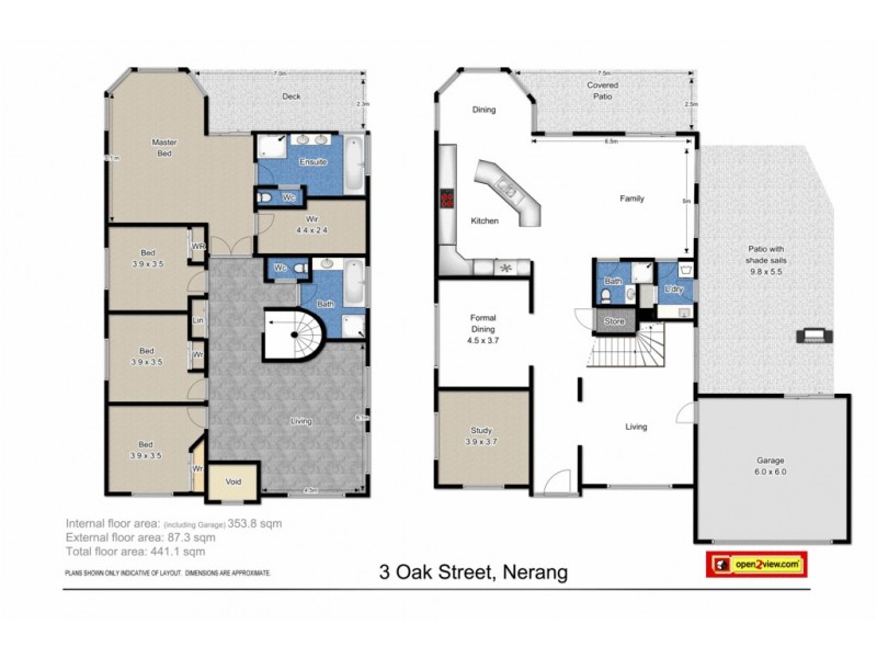 3 Oak Street, Nerang QLD 4211 Floorplan