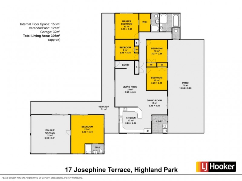 17 Josephine Terrace, Highland Park QLD 4211 Floorplan