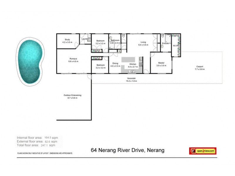 64 Nerang River Drive, Nerang QLD 4211 Floorplan