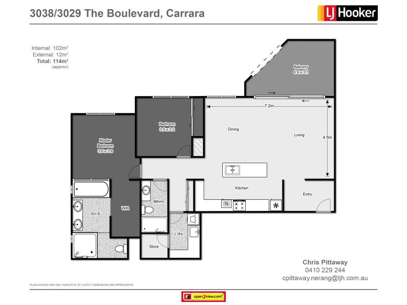 3038/3029 The Boulevarde, Carrara QLD 4211 Floorplan