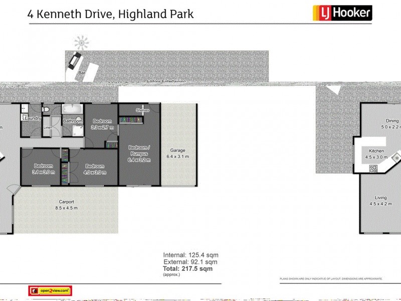 4 Kenneth Drive, Highland Park QLD 4211 Floorplan