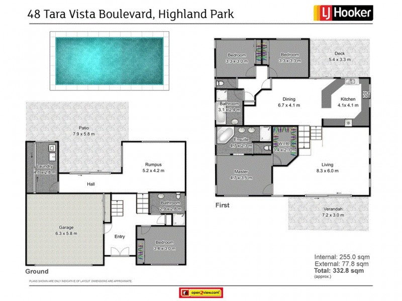 48 Tara Vista Boulevard, Highland Park QLD 4211 Floorplan