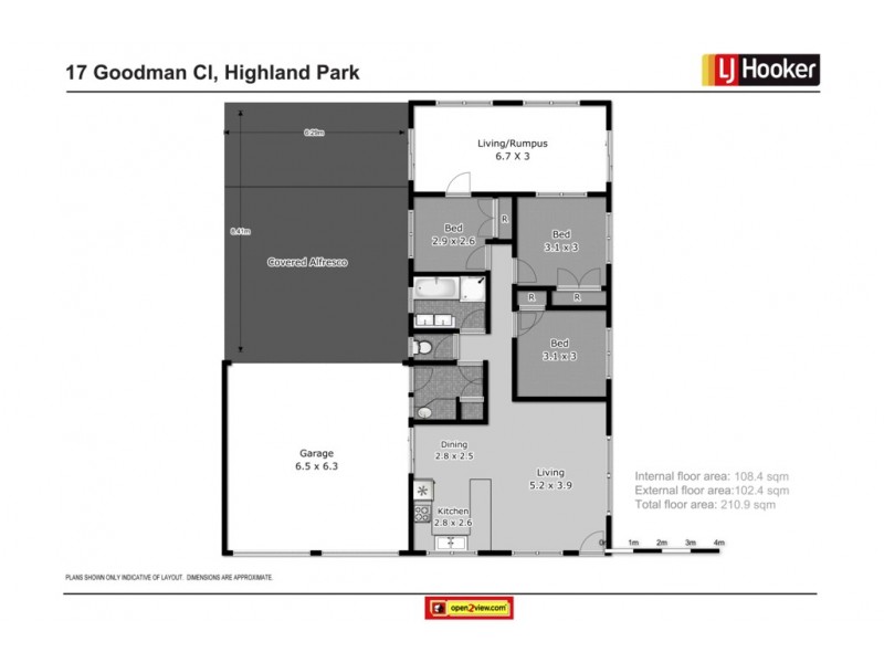 17 Goodman Close, Highland Park QLD 4211 Floorplan