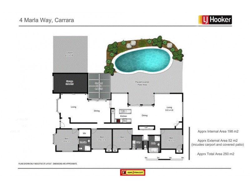 4 Marla Way, Carrara QLD 4211 Floorplan