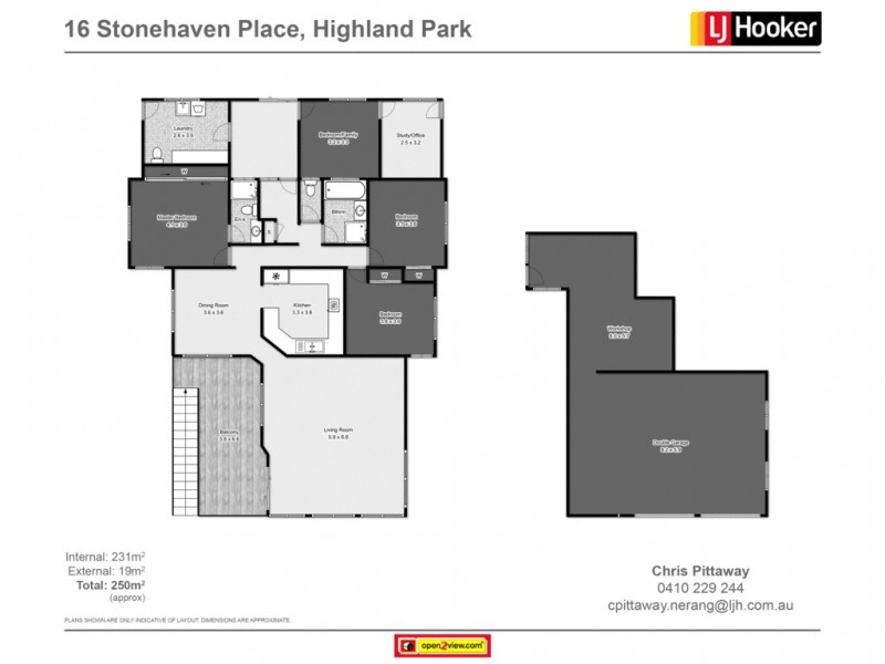 16 Stonehaven Place, Highland Park QLD 4211 Floorplan