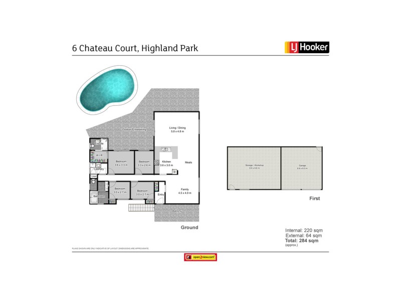 6 Chateau Court, Highland Park QLD 4211 Floorplan