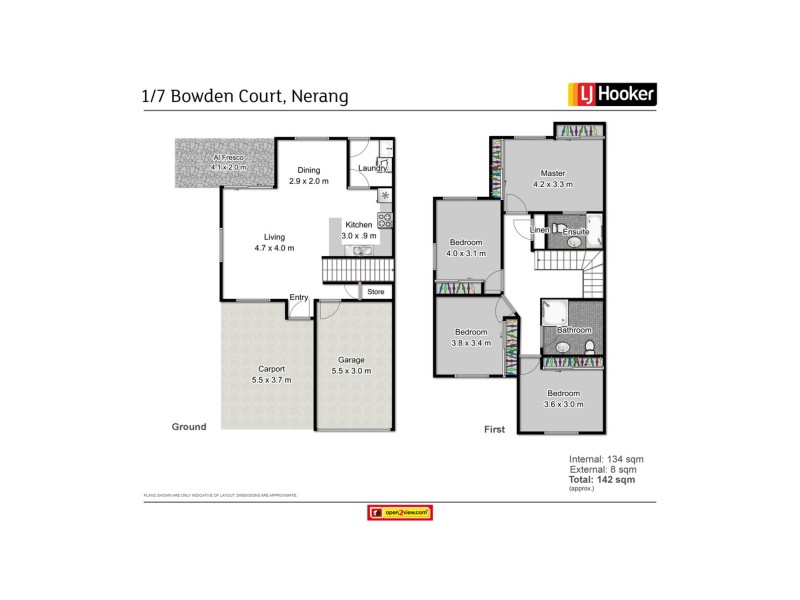 1/7 Bowden Court, Nerang QLD 4211 Floorplan