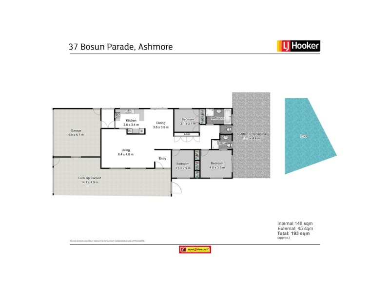 37 Bosun Parade, Ashmore QLD 4214 Floorplan
