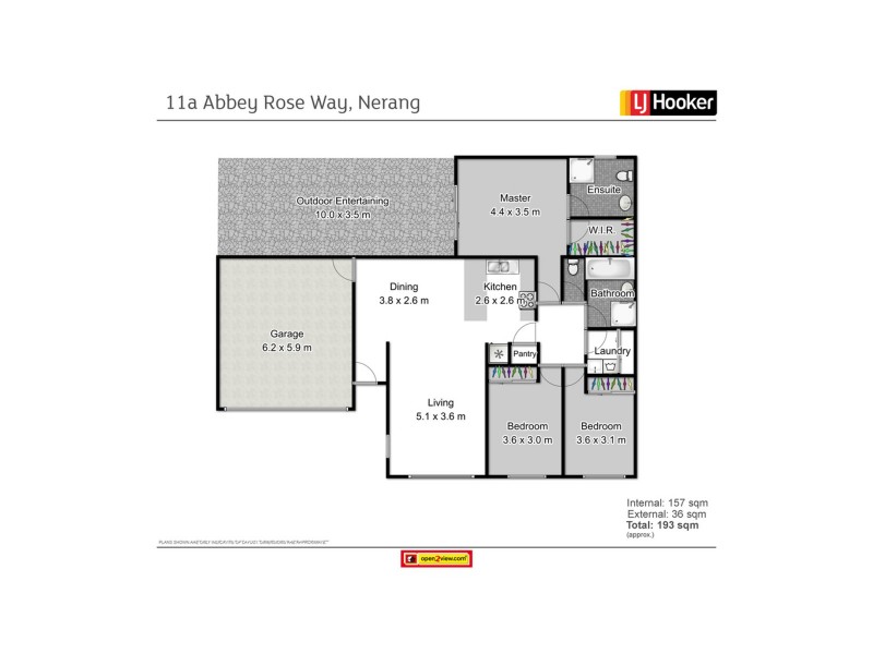 11a Abbey Rose Way, Nerang QLD 4211 Floorplan