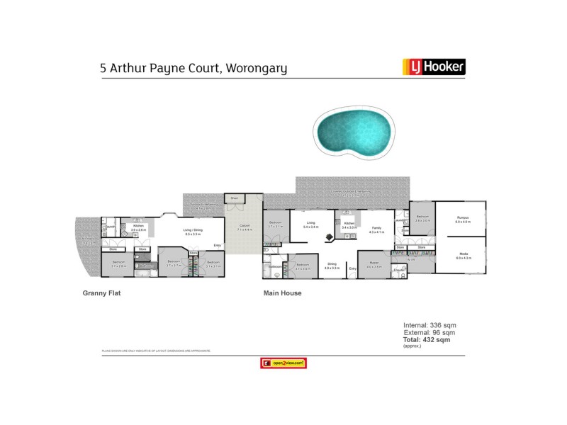 5 Arthur Payne Court, Worongary QLD 4213 Floorplan