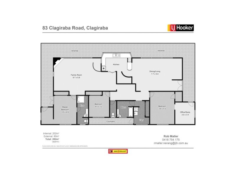 83 Clagiraba Road, Clagiraba QLD 4211 Floorplan