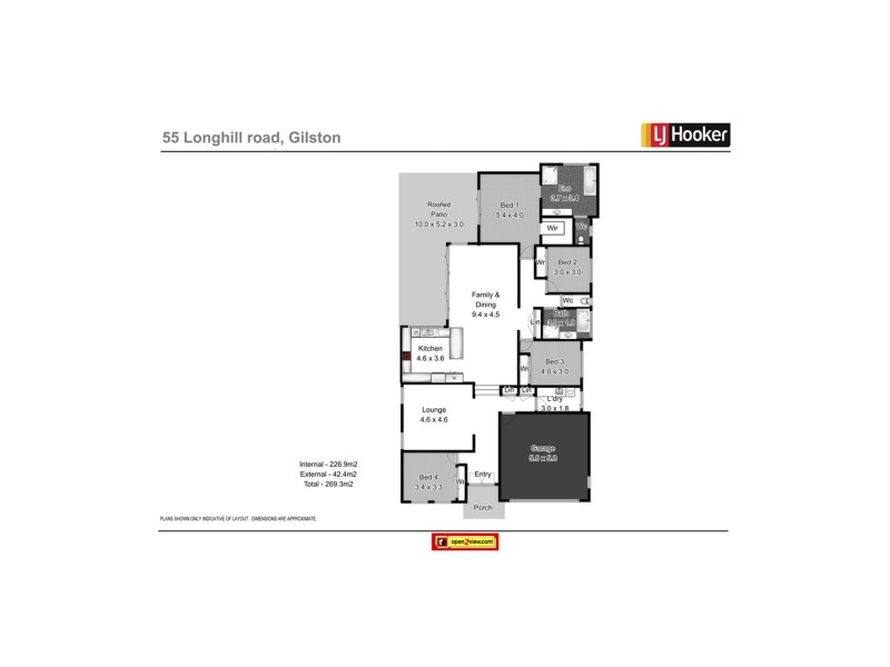 55 Longhill Road, Gilston QLD 4211 Floorplan