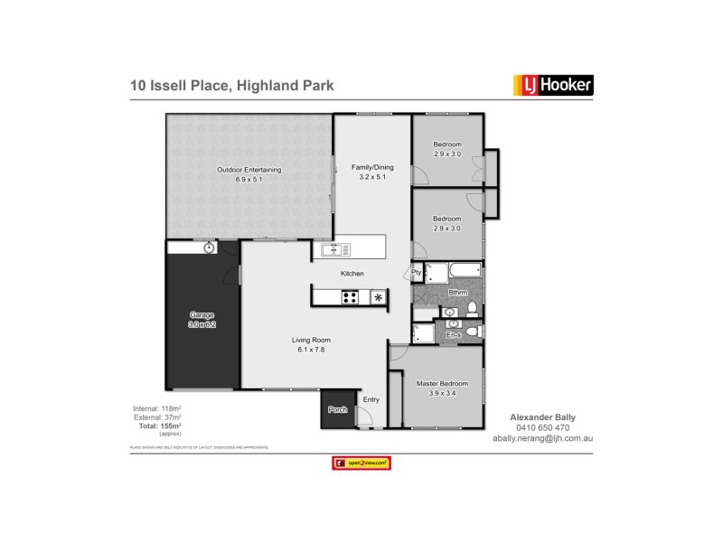 10 Issell Place, Highland Park QLD 4211 Floorplan