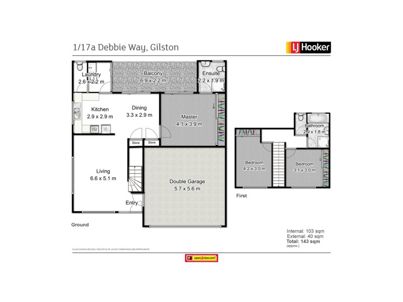 1/17A Debbie Way, Nerang QLD 4211 Floorplan