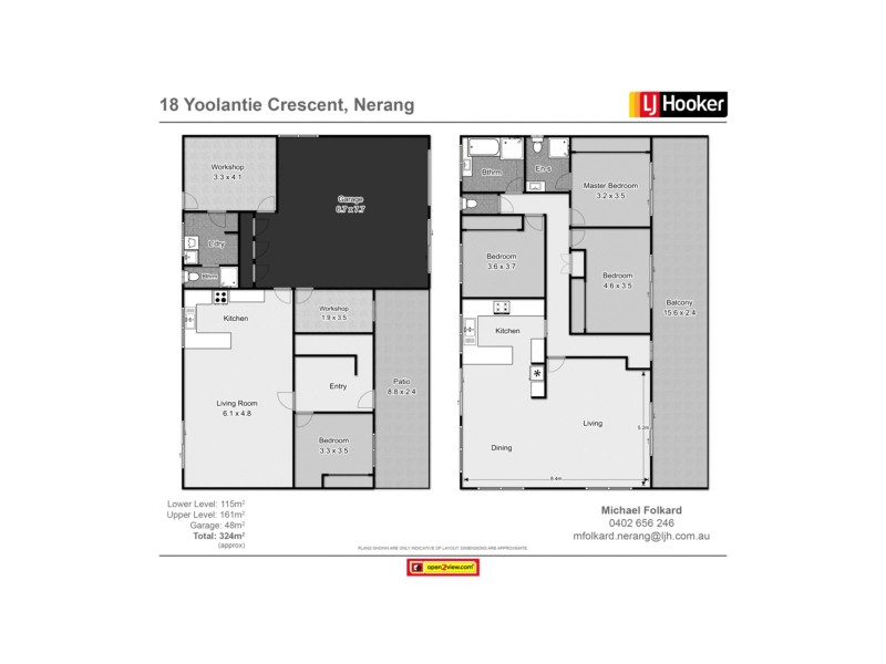 18 Yoolantie Crescent, Nerang QLD 4211 Floorplan