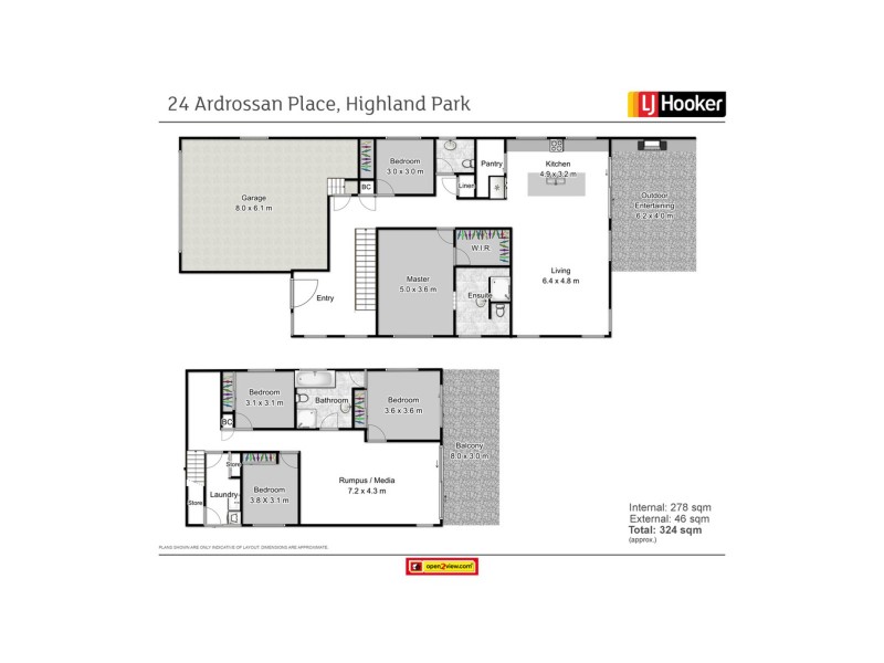 24 Ardrossan Place, Highland Park QLD 4211 Floorplan