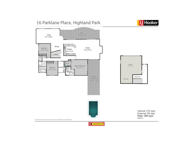 16 Parklane Place, Highland Park QLD 4211 Floorplan