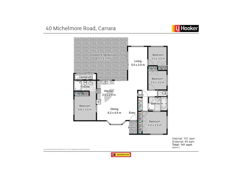 40 Michelmore Road, Carrara QLD 4211 Floorplan