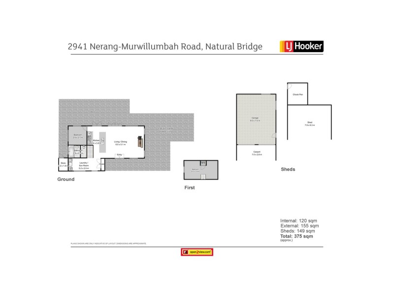 2941 Nerang-Murwillumbah Road, Natural Bridge QLD 4211 Floorplan