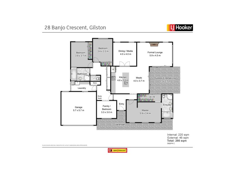 28 Banjo Crescent, Gilston QLD 4211 Floorplan