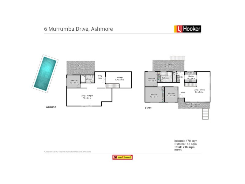 6 Murrumba Drive, Ashmore QLD 4214 Floorplan