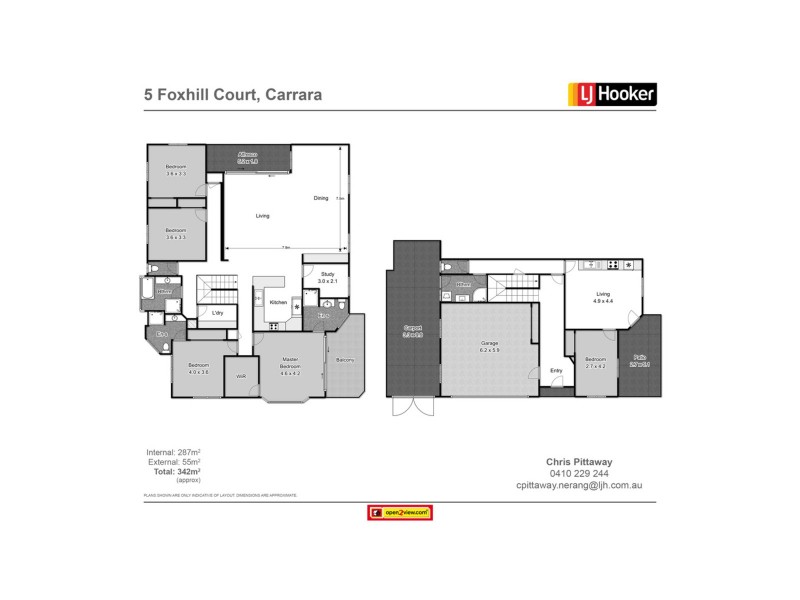 5 Foxhill Court, Carrara QLD 4211 Floorplan