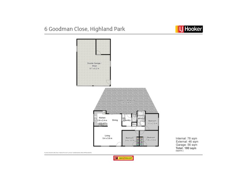 6 Goodman Close, Highland Park QLD 4211 Floorplan