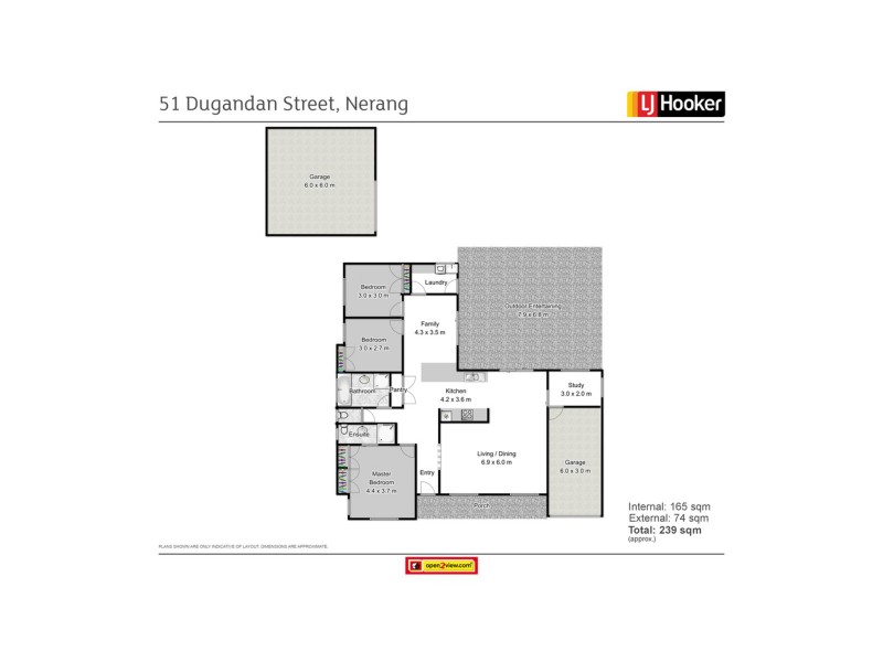 51 Dugandan Street, Nerang QLD 4211 Floorplan