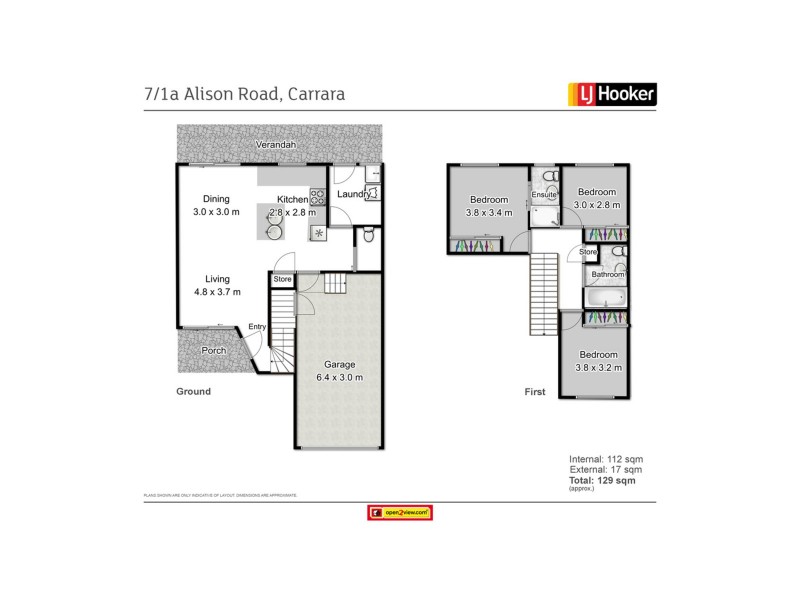 7/1A Alison Road, Carrara QLD 4211 Floorplan
