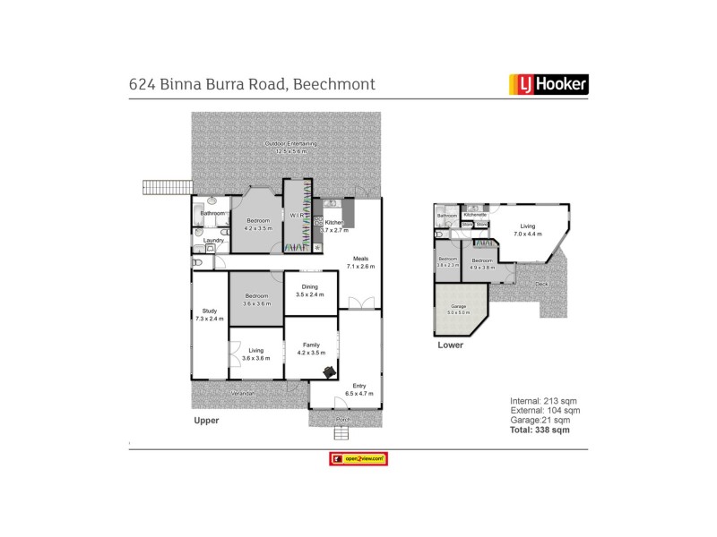 624 Binna Burra Road, Beechmont QLD 4211 Floorplan