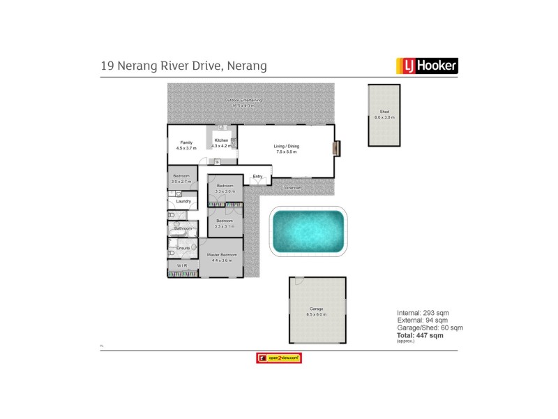 19 Nerang River Drive, Nerang QLD 4211 Floorplan