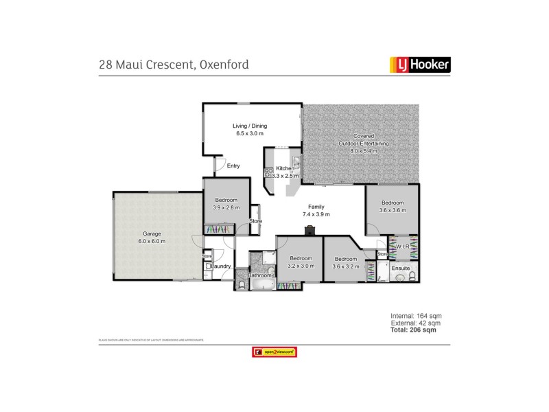 28 Maui Crescent, Oxenford QLD 4210 Floorplan