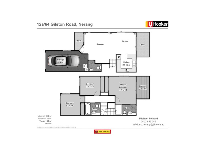 12A/64 Gilston Road, Nerang QLD 4211 Floorplan