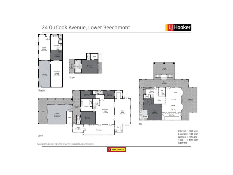 24 Outlook Avenue, Lower Beechmont QLD 4211 Floorplan