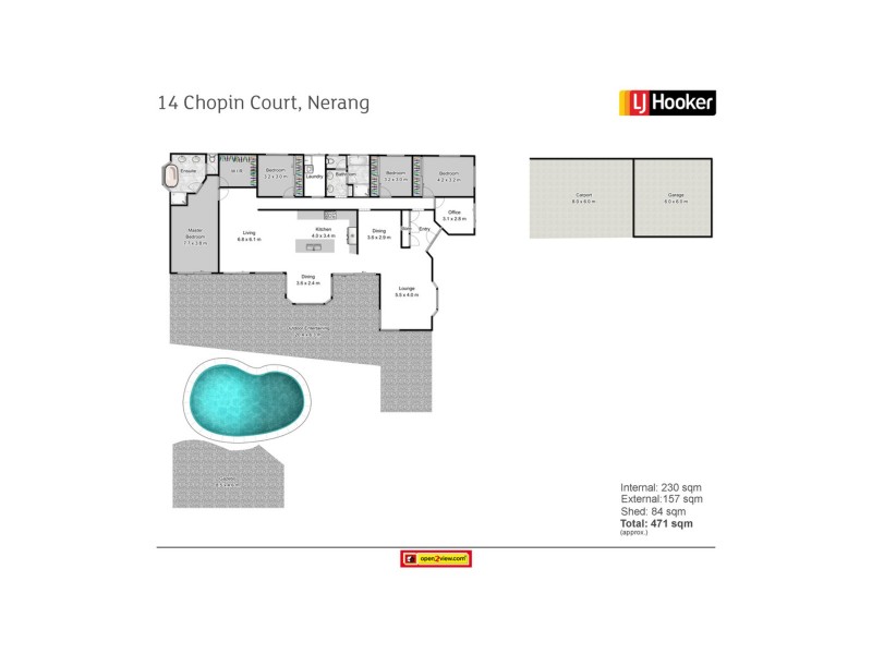 14-20 Chopin Court, Nerang QLD 4211 Floorplan
