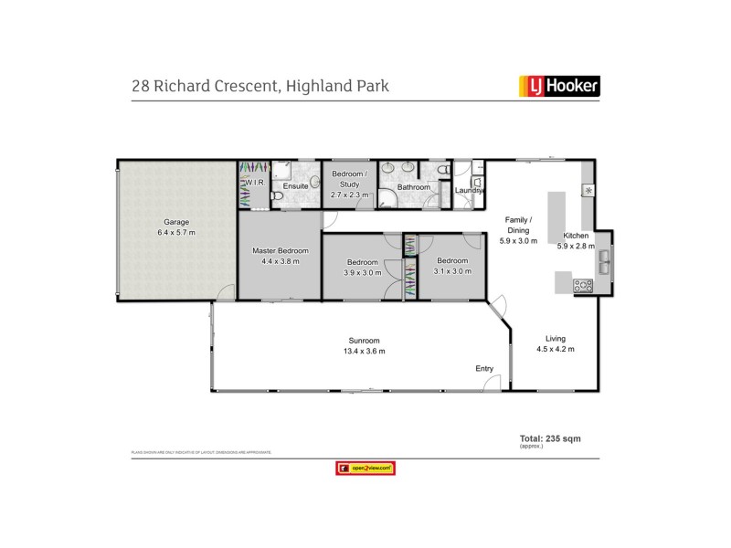 28 Richard Crescent, Highland Park QLD 4211 Floorplan