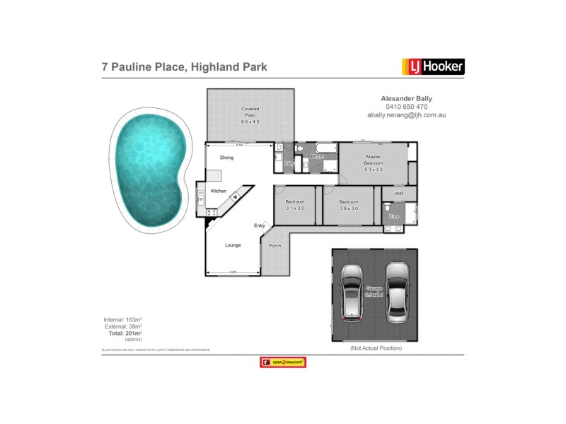 7 Pauline Place, Highland Park QLD 4211 Floorplan