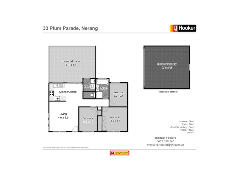 33 Plum Parade, Nerang QLD 4211 Floorplan