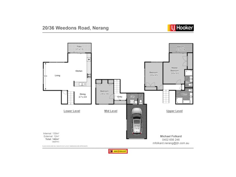20/36 Weedons Road, Nerang QLD 4211 Floorplan