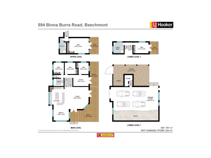 594 Binna Burra Road, Beechmont QLD 4211 Floorplan