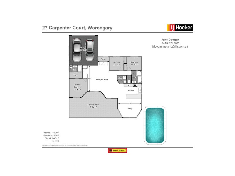 27 Carpenter Court, Worongary QLD 4213 Floorplan