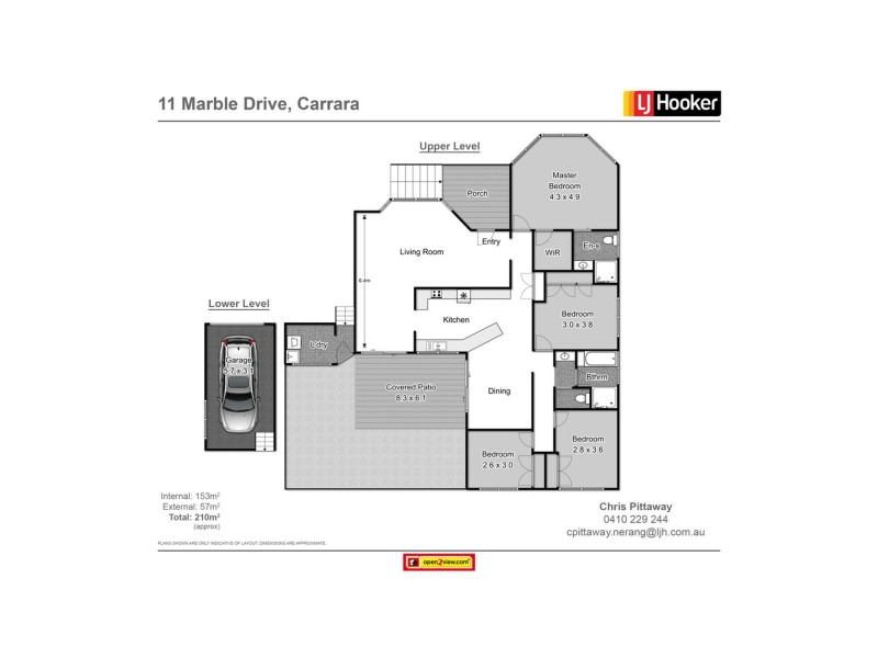 11 Marble Drive, Carrara QLD 4211 Floorplan