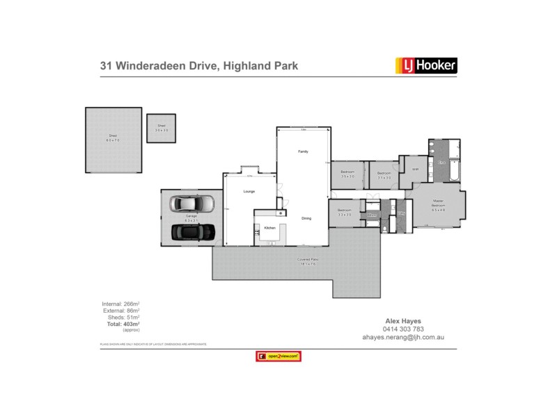 31 Winderadeen Drive, Highland Park QLD 4211 Floorplan
